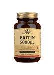 Biotin 5000 ug (50 Veg Caps)